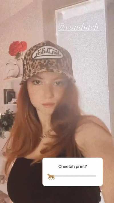 Cheetah hat