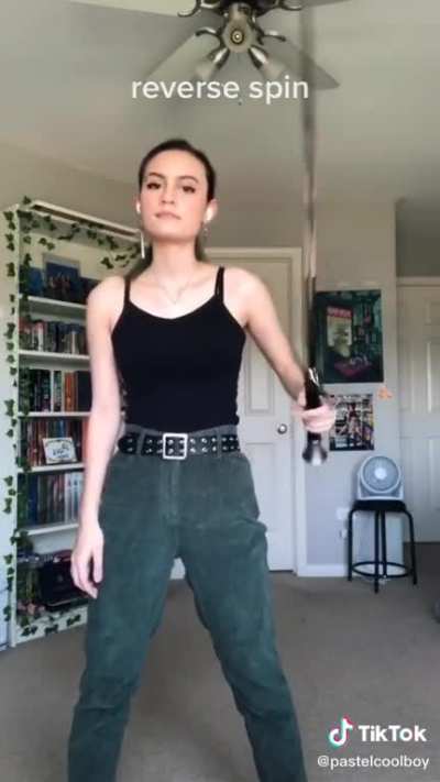 I heard y’all like girls with swords....