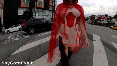 What do you think of my Halloween costume? can you tell I'm pantyless?