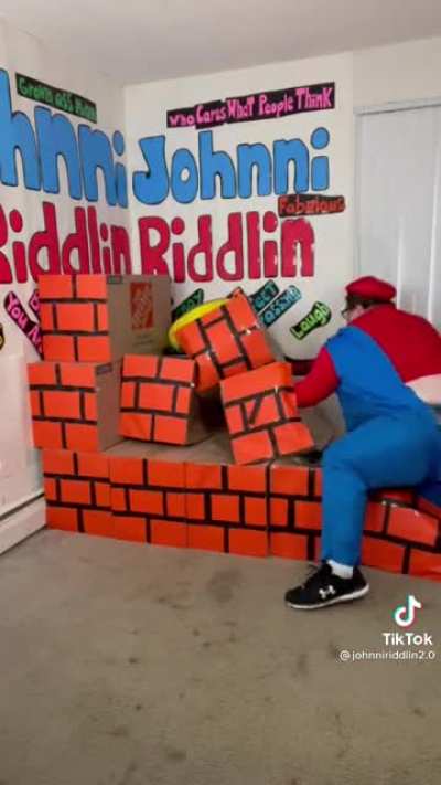 Blursed Mario