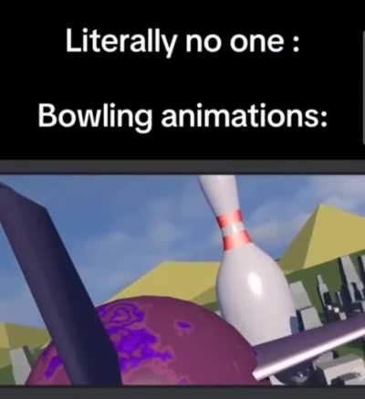 Bowling animation rating : 9/11