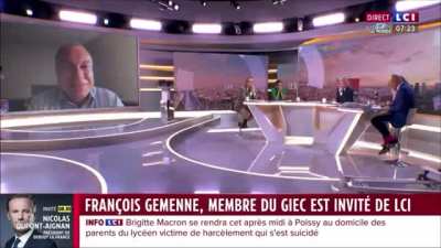 Incident en visio-conference lors d'un direct sur LCI - 8 Septembre 2023