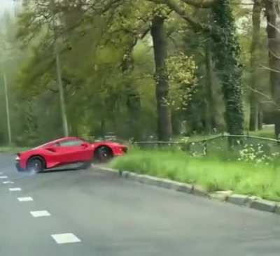 Brand new Ferrari Wrecks