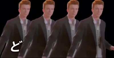 The only acceptable Rick roll