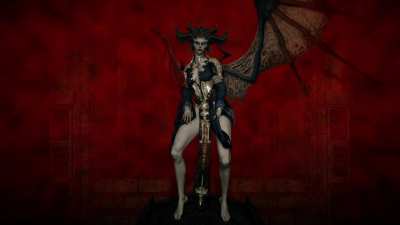 Lilith, slim succubus dancing