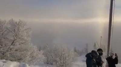 Solar Parhelion in Sweden
