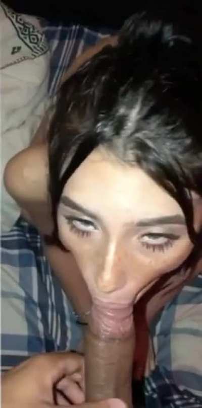 Suckin it real good