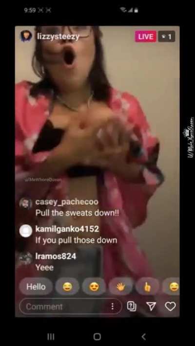Vibing Tit slip