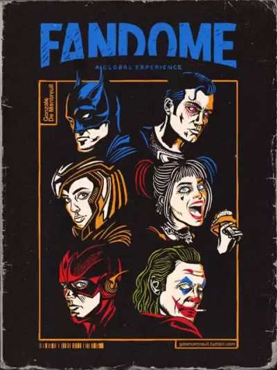 OTHER: Multiverse fanart for DC FANDOME by Gonzalo De Montreuil