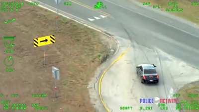 Texas Police Helicopter Video Captures Shootout on Highway (NSFL)