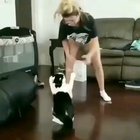 Don't touch me woman