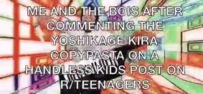 NGL I simpfor Kira.