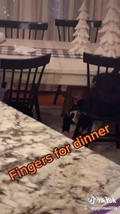 Fingers for dinner