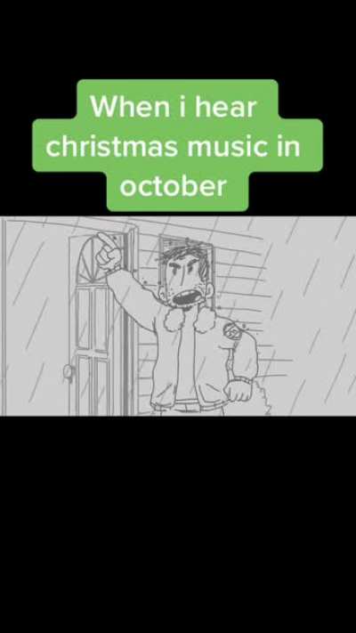 Playing Christmas Music in October