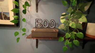 I made new halloween decor for my bathroom!