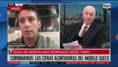 Medico Argentino en Suecia habla de la pandemia y de la cuarentena