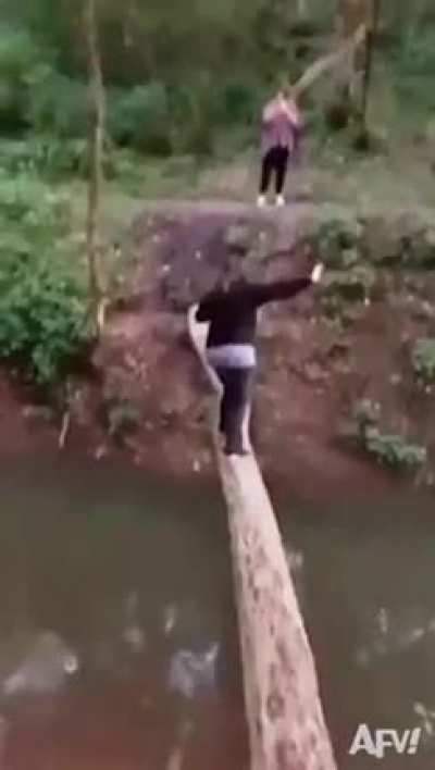 Crossing a river