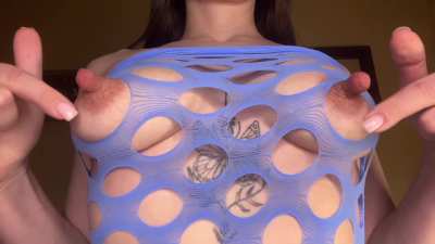 You can't just touch nipples that big—you have to suck them greedily and deeply