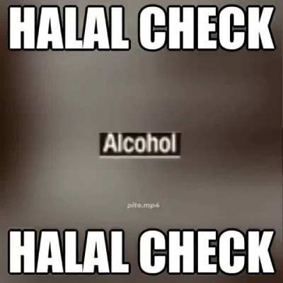 الكلب يقوم بفحص حلال على النعن<wbr>اع😂😂
