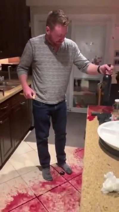 There is more than one way to open a bottle of wine