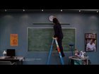 Abed's perfectly cut scream