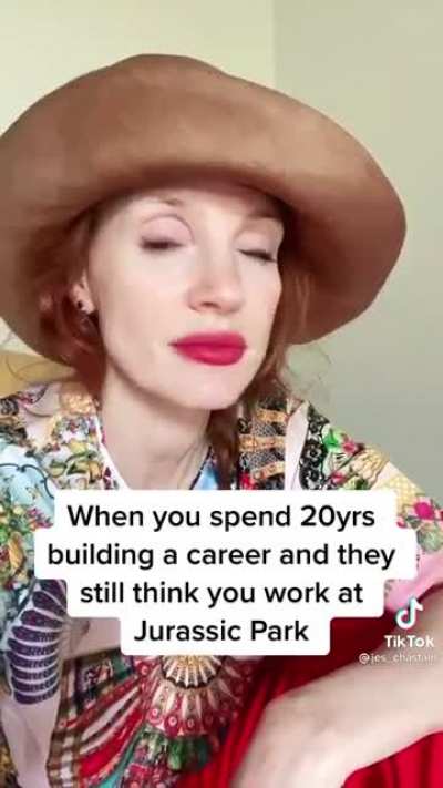 Hey, it’s Jessica Chastain