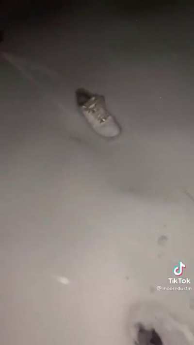 Shoe goes weeeee
