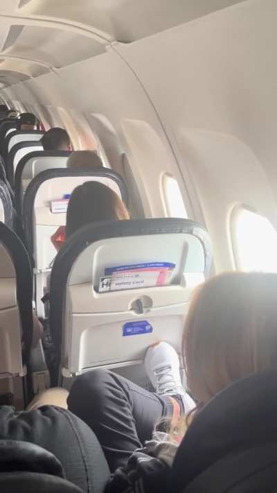 On our flight from DEN to BNA, this husband and wife took turns to punch, shove, and kick the seat in front of them. This continued for the duration of the flight. United Airlines opened an investigation and is attempting to ban the couple from flying Uni