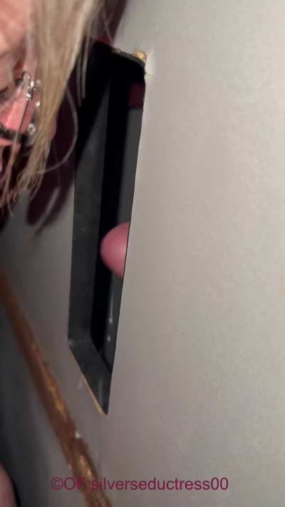 Waiting for cock in public GH