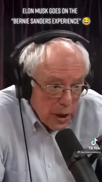 Elon Musk goes on the Bernie Sanders experience show