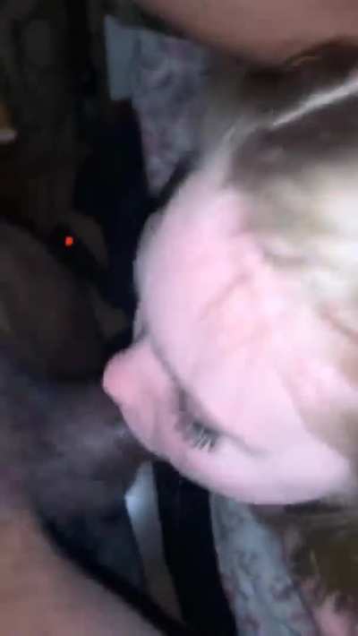 Let him fuck your mouth.