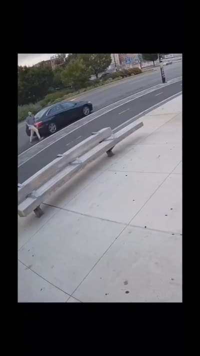 look both ways before crossing the street