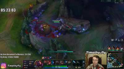 When Your Laner Dies Level 1 And Tries To Troll The Jungler Because i Didn't Want To Give Him My Role...