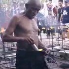 Balls on fire