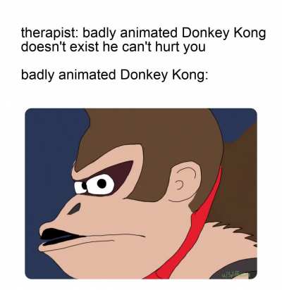 he is real and his name is wonky kong