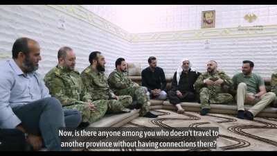 MoD Minister Murhaf Abu Qasra Visits The Legendary Rebel Leader Abdul Qadir Alsaleh's family in rural Aleppo (12 May 2026) and delivers a powerful short message that people of faith should always remember.
