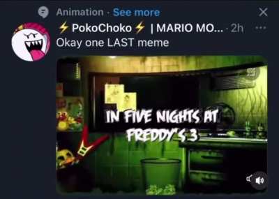 It's time to die