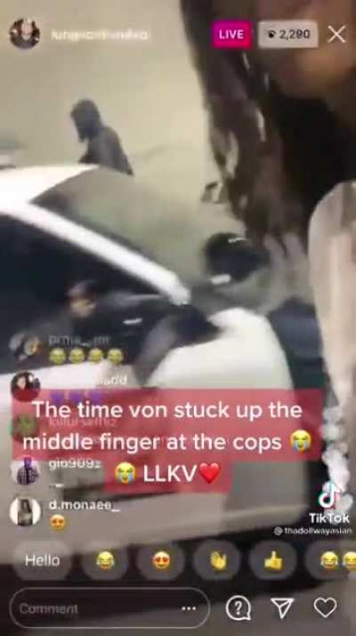 Von didn’t give af 😂