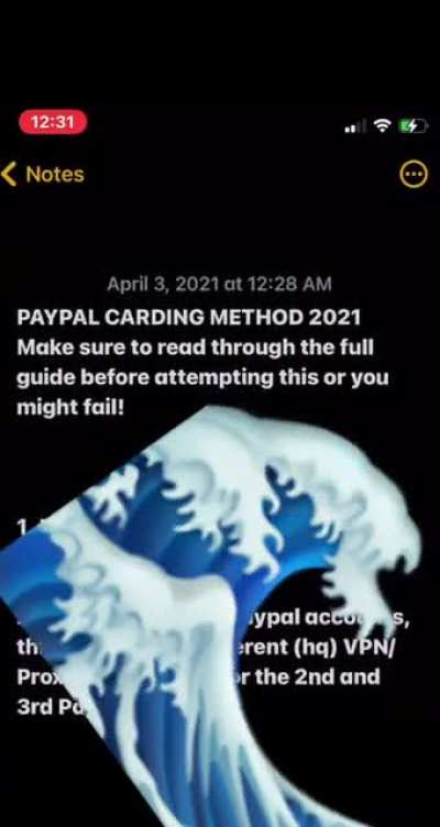 Paypal method going for 25 add the snap/insta hack method all together for 60. Hmu no bs u will be blocked