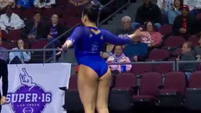 Fisk University’s Liberty Mora 💙🤍🤸‍♀<wbr>️