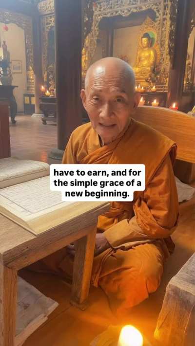 [HELP] This monk blew up on my IG feed at the start of the year. It has an AI info but I'm not sure if only the background is the AI or even the monk is generated by AI.