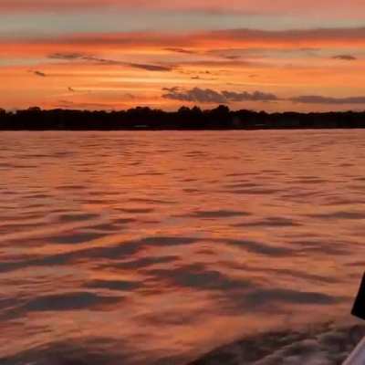 Lake Life and sunsets in Missouri