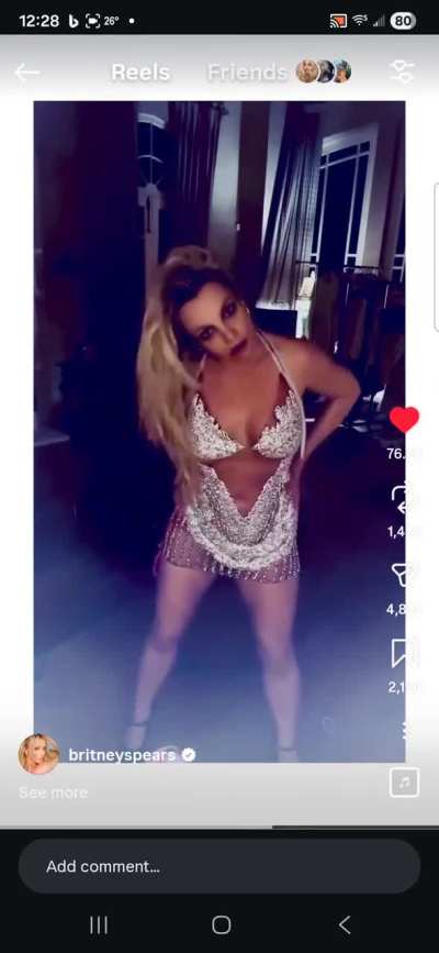 IG post from 2/23/26 it was deleted shortly after she posted it
