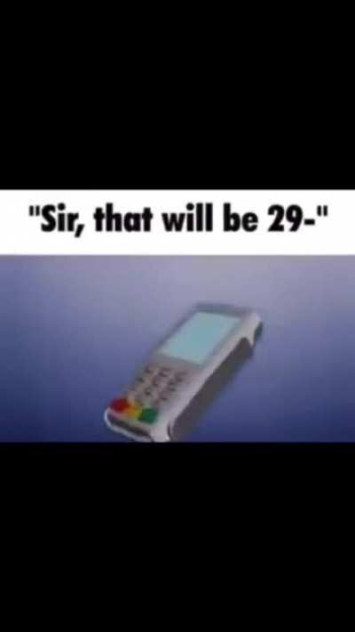 True story, happened to me once