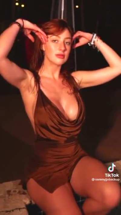 @sammyjjobackup in a slutty dress