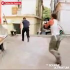 The things a camera man has to go though to get the shot