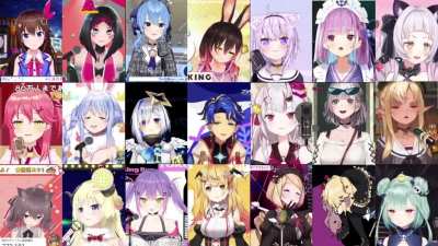 21 Hololive Production Talents sing Usseewa/うっせぇわ by Ado