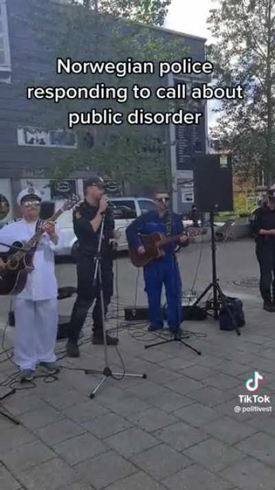 Norwegian cops are just… different.