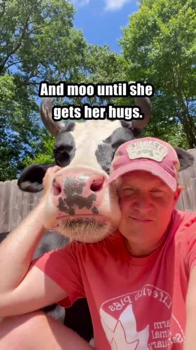 Jenna loves hugs