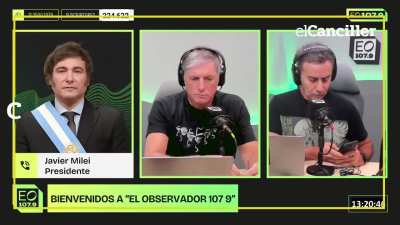 Milei dijo que es 